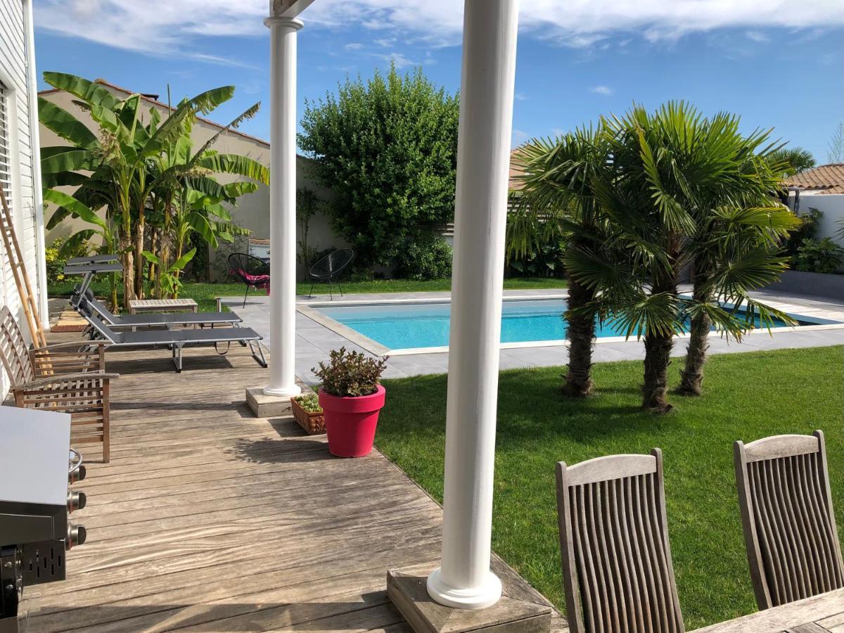 Maison M, Chambre Privee Acces Jardin Piscine Et Jacuzzi Pres De La Rochelle Ла-Рошель Екстер'єр фото