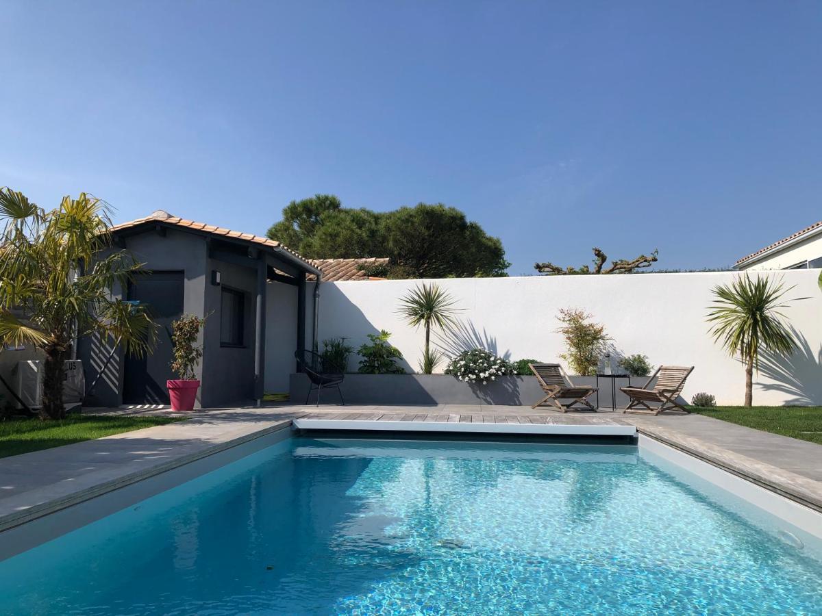 Maison M, Chambre Privee Acces Jardin Piscine Et Jacuzzi Pres De La Rochelle Ла-Рошель Екстер'єр фото